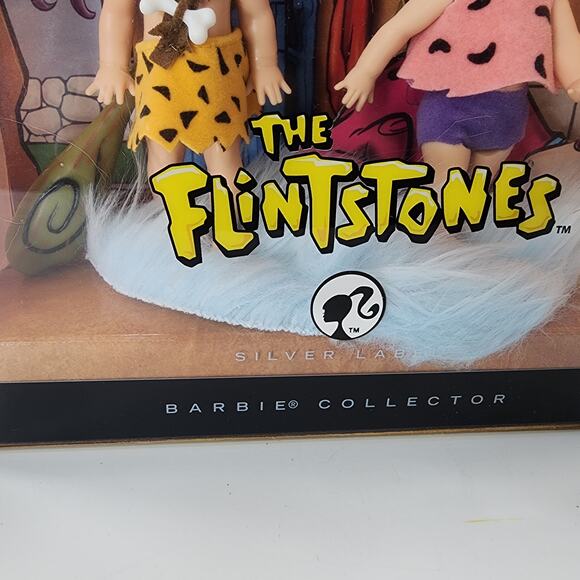 NIB Flintstones Pebbles & Bamm Bamm Barbie Doll Set - Picture 5 of 10